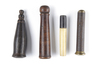 Four betel nut crusher and/or sword or kris handles.Collected by Jac Hoogerbrugge in the 1960’s and 1970’s.