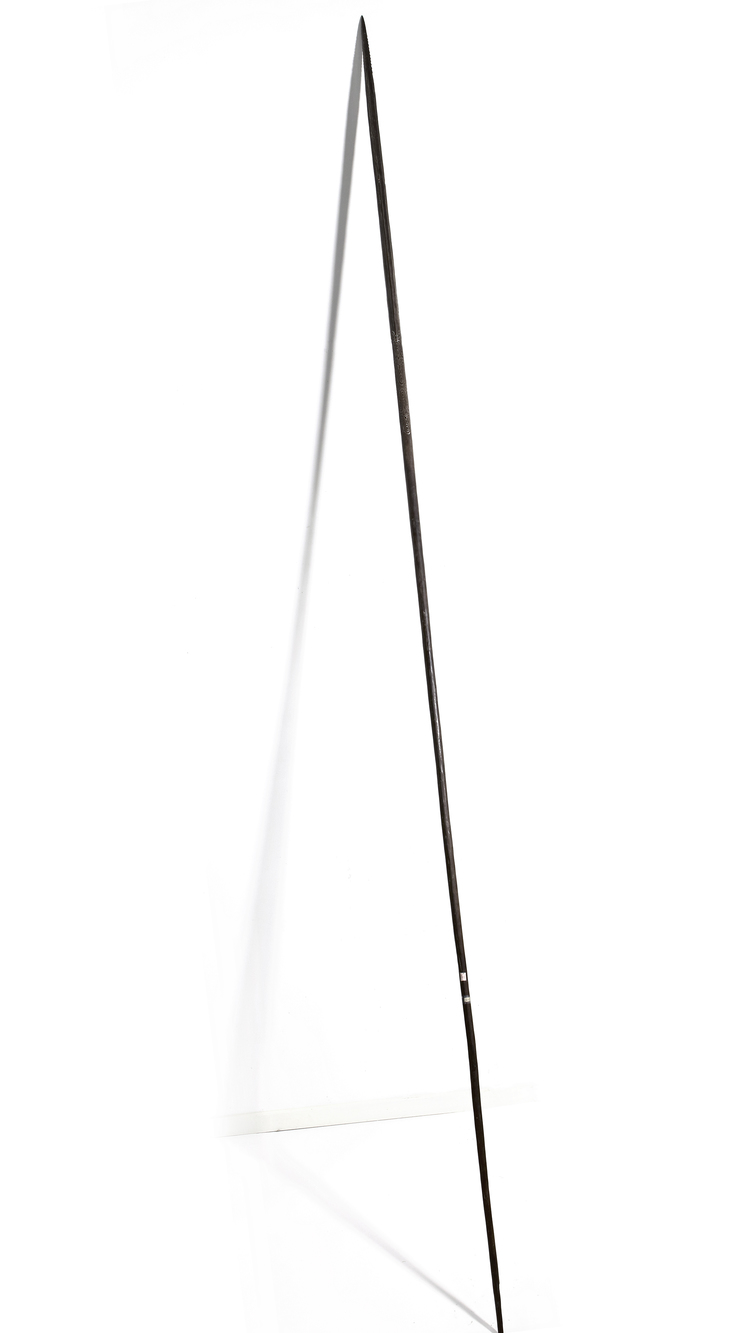 Sentani. Pig hunting spear. Collected by Jac Hoogerbrugge in the 1950’s