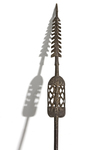 Asmat. Ceremonial spear. Collected by Jac Hoogerbrugge in the 1960’sor 1970’s. See the collection note by Hoogerbrugge