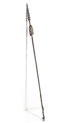 Asmat. Ceremonial spear. Collected by Jac Hoogerbrugge in the 1960’sor 1970’s.