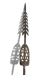 Asmat. Ceremonial spear. Collected by Jac Hoogerbrugge in the 1960’sor 1970’s.