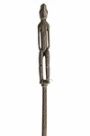 Asmat. Ceremonial paddle with ancestor figure. Collected by Jac Hoogerbrugge in the 1960’sor 1970’s