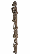 Asmat. Ceremonial paddle with ancestor figures. Collected by Jac Hoogerbrugge in the village of Per in the 1960’sor 1970’s