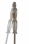 Asmat. Ceremonial paddle with ancestor figure. Collected by Jac Hoogerbrugge in the 1960’sor 1970’s.