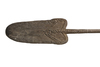 Asmat. Ceremonial paddle with ancestor figure. Collected by Jac Hoogerbrugge in the 1960’sor 1970’s.