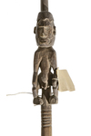 Asmat. Ceremonial paddle with ancestor figures. Collected by Jac Hoogerbrugge in the 1960’sor 1970’s.