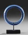 Abelam glass trade ring. Provenance Koos Knol.