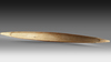 Asmat. Large feast dish in the shape of a canoe.