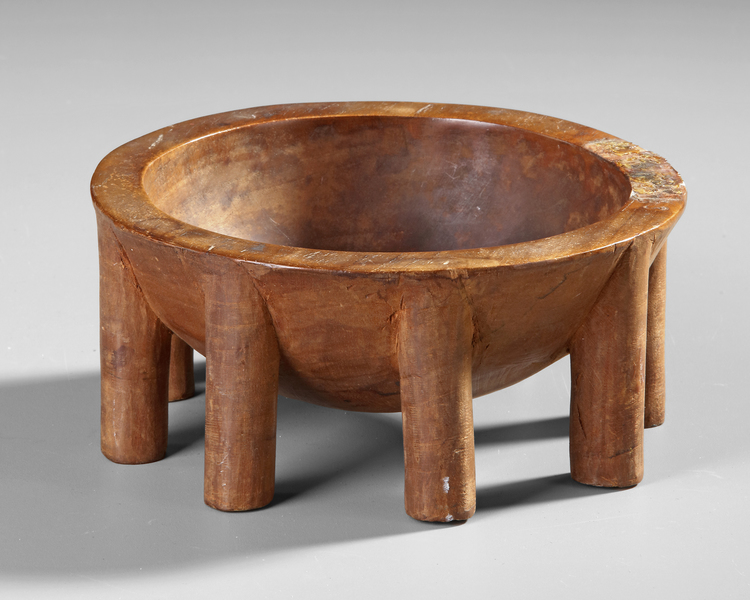 Miniature kava bowl from Fiji. Provenance Mar Assayag Montreal.