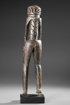 Asmat Female figure in ironwood.  Collected by Jac Hoogerbrugge in the 1960’s or 1970’s.