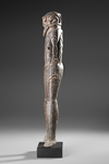 Asmat Female figure in ironwood.  Collected by Jac Hoogerbrugge in the 1960’s or 1970’s.