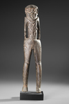 Asmat Female figure in ironwood.  Collected by Jac Hoogerbrugge in the 1960’s or 1970’s.