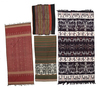 Four Indonesian textiles from the collection of Jac Hoogerbrugge.