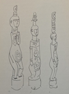 Large carving. Collected by Jac Hoogerbrugge.