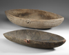 Two old and well used Tami island bowls collected by Jac Hoogerbrugge in the 1960’s or 1970’s.