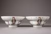 A pair of Chinese famille rose ‘Wu Shuang Pu’ ogee bowls