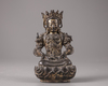 A bronze figure of Guanyin