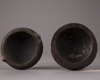 Two Chinese bronze censers