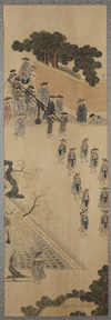 A lot of eight paintings