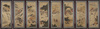 A lot of eight paintings
