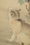 A polychrome hanging scroll painting (kakejiku)