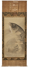 A very large hanging scroll (kakejiku)