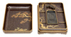 An important lacquer ware writing box (suzuribako)