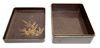 A large lacquerware stationery box (ryoshibako)