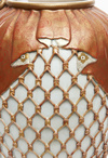 A tall exceptional Satsuma-ware jar (tsubo)
