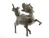A Japanese bronze figure of a Kirin