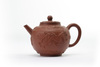 A Chinese yixing 'dragon and phoenix' teapot and cover