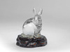 Two Chinese rock crystal carvings