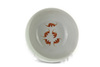 A Chinese yellow-ground famille-rose bowl