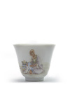 A Chinese famille rose 'Luohan' cup