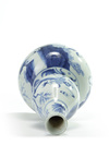 A Chinese blue and white double-gourd vase