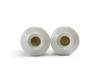 A pair of Chinese famille rose eggshell porcelain vases