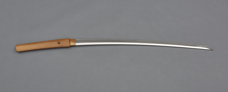 A Signed Katana in Shirasaya (Wooden scabbard)