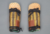 An important partly gilded ōyoroi-style suit-of-armour with orange cords (kin’urushinuri odoshi yoroi)