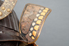 An important partly gilded ōyoroi-style suit-of-armour with orange cords (kin’urushinuri odoshi yoroi)