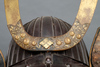 An important partly gilded ōyoroi-style suit-of-armour with orange cords (kin’urushinuri odoshi yoroi)