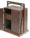A Chinese huanghuali 'kui-dragon' chest