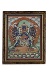 A Mongolian painting of Yamantaka