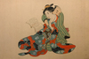 A Japanese shunga book