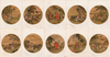 Ten Chinese figural paintings