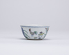 A Chinese doucai 'chicken' cup