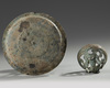 A Chinese bronze 'hill' censer and cover, boshanlu